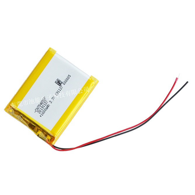 車載GPS報(bào)警器鋰電池1600mAH 704050 3.7V