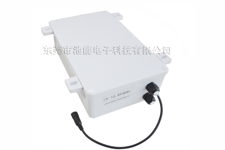 12.8V30Ah帶防水外殼磷酸鐵鋰電池/太陽(yáng)能路燈鋰電池